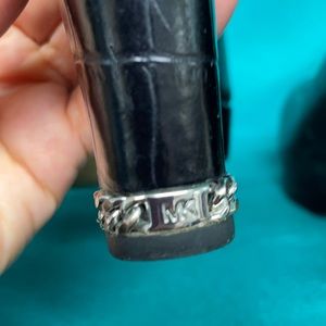 New Michael Kors  Platform Pumps sz 7 4”heels leather EUC